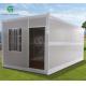 Aluminum Alloy Window Prefab Fold Up Container House Quick Assembly ODM