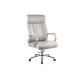 White Office PU Handrail 770mm Architect Desk Chair