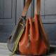 handmade leather woman handbag OVERSIZE LADYBUQ bag