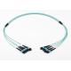 MPO Fiber Optic fanout Patch Cord For Communications