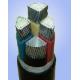 Outdoor Steel Wire Black PVC Insulated Armored Cable 2 AWG Sheathed