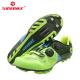 Men'S Mountain Bike MTB Spin Cycling Shoe With Buckle Compatible With SPD Cleats