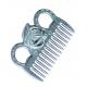 Small Sized Horse Hair Comb 12.7*6.3 Cm Horse Head Shaped Prevent Knotting