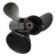 Black Aluminum Alloy Folding Boat Propeller 9.9x13 For Tohatsu / Nissan