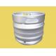 beer keg from 2L to 59L, with beer keg spear A,S,D,G,M types, made of stainless steel 304, with polished