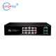 8x10/100/1000M POE 30W+2 SFP Fiber port IEEE802.3af/at POE Etherent switch for CCTV Network system