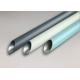 High Intensity Aluminium Tube Profiles Bright Silver Anodized Weather Resistance