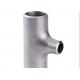 ASME Stainless Steel Reducer Tee Seamless Pipe Fittings Sch5-Sch160 Thickness
