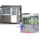 Steel Panel Security Prefabricated sentry box shed for garden , beautiful