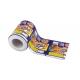 high quality Printing custom plastic roll film , Plastic foil packaging roll