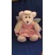 Free Teddy The Bearington Angel Bear with Pink Dress pattern Custom Plush Toy