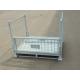 Customizable Steel Stillage Cage Carton Packaging Option For Warehouse Storage