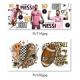 Digital Printing CMYK UV Transfer Label Football 16oz DTF On Cups