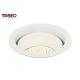 Round 76mm Recessed Mounted LED Downlight Fixture Pure Aluminium