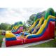 Giant eye-catching 15' Backyard Inflatable Water Slide Wet or Dry with PVC Tarpaulin material