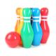 0.2mm Thickness Colorful Inflatable Kids Toys 20'' Bowling Pins Leak Resistant