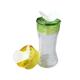 Plastic Flip Top Glass 93mm 110g 90ml Spice Shaker Bottle