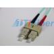 SC / UPC Fiber Optic Patch Cord Multimode / FTTH Network optical patch cord