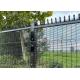 4.0mm 358 Wire Mesh Fence Galvanized Clear View Anti / Cut 60*60*3.0mm Square Post