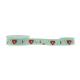 Love Printing Custom Elastic Ribbon , Valentine ' S Day Pre Tied Bows On Elastic