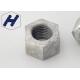 Galvanized Finished M10 Fine Thread Nut  8mm Hex Nut In Oil Fields