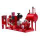 Multistage 1000GPM @ 130PSI Diesel Engine Drive Fire Pump With Horizontal Split case Fire Pump