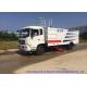 Kingrun Broom Road Sweeper Truck With Brushes And High Pressure Water 8CBM