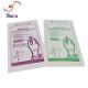 Milky White Sterile Latex Surgical Gloves Powder Free 6.5 Inch