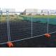 Anti - Corrosion Secure Temporary Metal Fence Panels For Construction Site