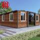 2023 Cost 40ft Prefab Shipping Container Homes with Customized Color Steel Frames