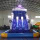 Backyard Residential 18ft Double Inflatable Water Slides Digital Printing