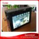 32 inch transparent lcd advertising showcase with touch screen