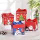 Christmas Gift Box Cosmetics Christmas Box Packaging Square Christmas Box With Silk