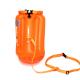 Orange Storage Swim Bubble Triathletes Open Water Safety Buoy