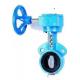 Cast Iron Flanged Butterfly Valve / Light Weight Sanitary Butterfly Valve