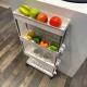 Washable Narrow Storage Cart