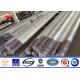 ASTM A 123 Steel Poles 10m 11.8m 13m 14m 20m 5-50KN For Construction