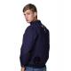 Fashion Navy Blue Long Sleeve Cooling Jacket with Semiconductor Device Cooling Fan