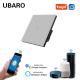 Smart WIFI Light Switch Grey 1 Gang Waterproof Fireproof Vioce Control