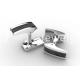 Tagor Jewelry Top Quality Trendy Classic Men's Gift 316L Stainless Steel Cuff Links ADC98