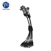 3 Channels 7 Core IP67 Rear View Camera Cable