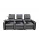 Electric Power Recliner Lounger Chair Faux Leather Upholstery With Extended Reading Light