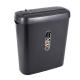 8L Bin Commercial Paper Shredder 6 Sheets Strip Cut Shredder Security Level 2 S636B