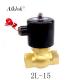 2L-15 Steam Rated Valves , Automatic Steam Control Valve 1/8 1/4 3/8 1/2