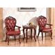 Wood carved dinning chair antique carved armchair