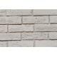 SGS White Faux Art Veneer Cultured Stone Brick 60x200mm