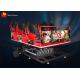6 DOF Electric Platform 7D Interactive Theater With Rain / Snow Effects