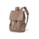 Leather Business Laptop Backpack , Daily Casual Laptop Backpack