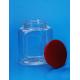Food Grade Plastic Airtight Storage Jars Custom Made Lid Color 950Ml