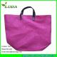 LUDA rose red straw totes paper straw cheap beach bags